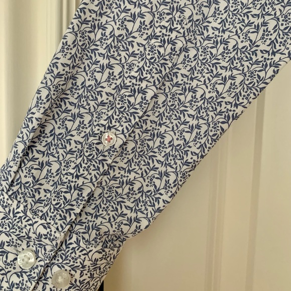 RW&CO Men’s Slim Fit Floral Patterned Dress Shirt - Picture 4 of 7